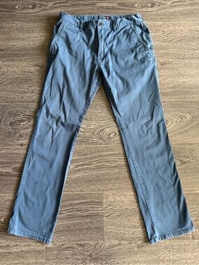 Quiksilver Men's Slate Blue Straight Jeans